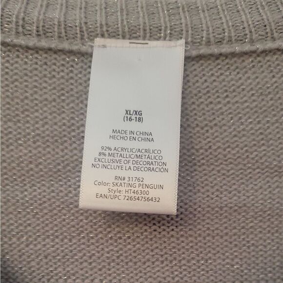 Ugly Christmas sweater size XL  (16-18) - Picture 3 of 6